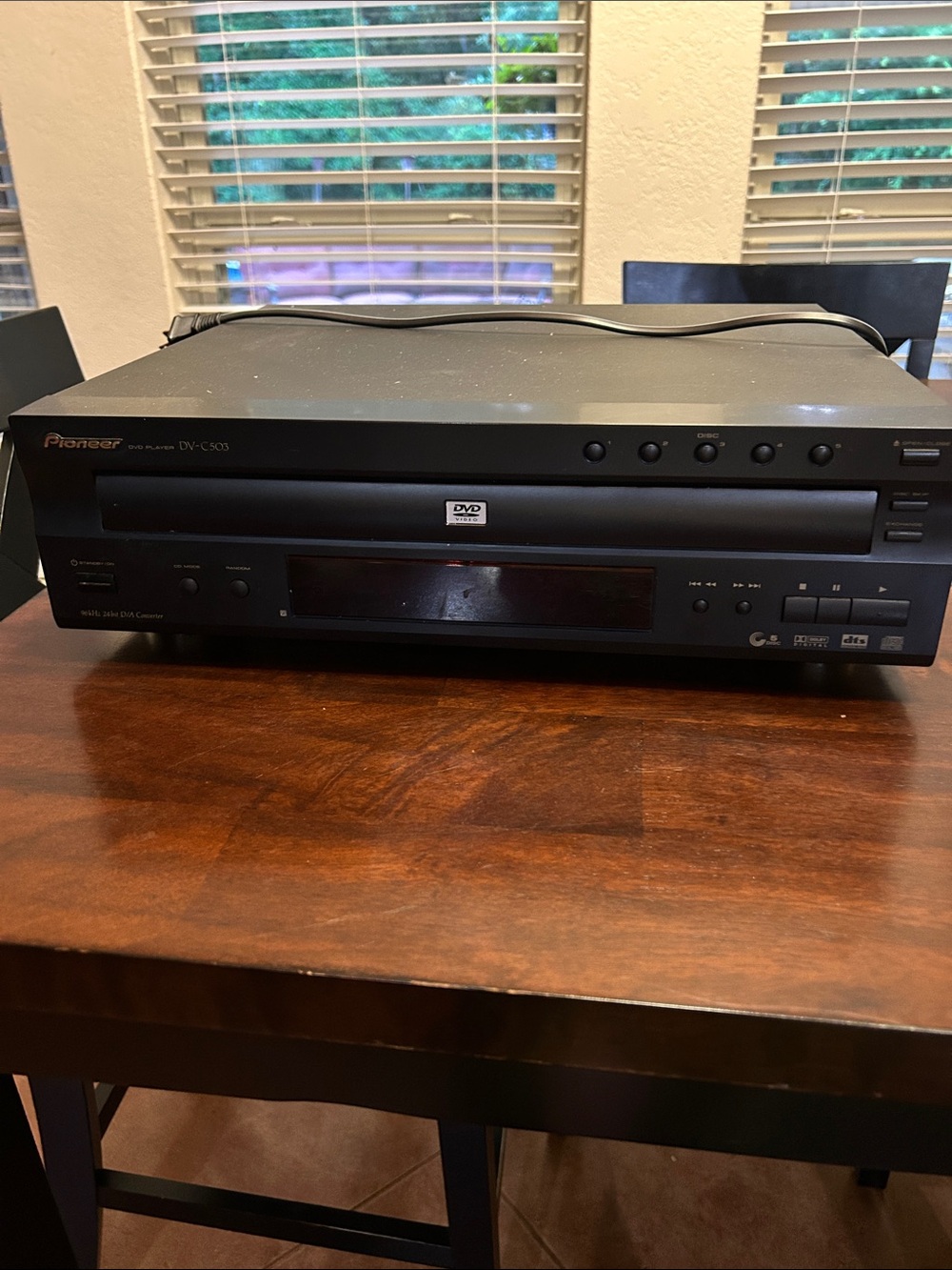 PIONEER Black Portable DVD/CD Combo Player